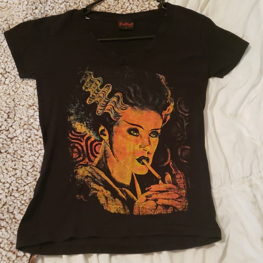 Lowbrow she Frankenstein shirt